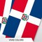 G128 Dominican Republic Bunting Banner | Flag 8.2 x 5.5 Inch, Full String 33 Feet | Printed 150D Polyester, Decorations For Bar, School, Festival Events Celebration